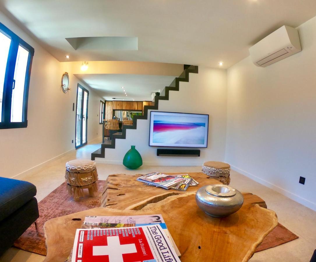 Casa Jungle ! Superb Duplex Apartment, Place Des Lices ! 圣特罗佩 外观 照片